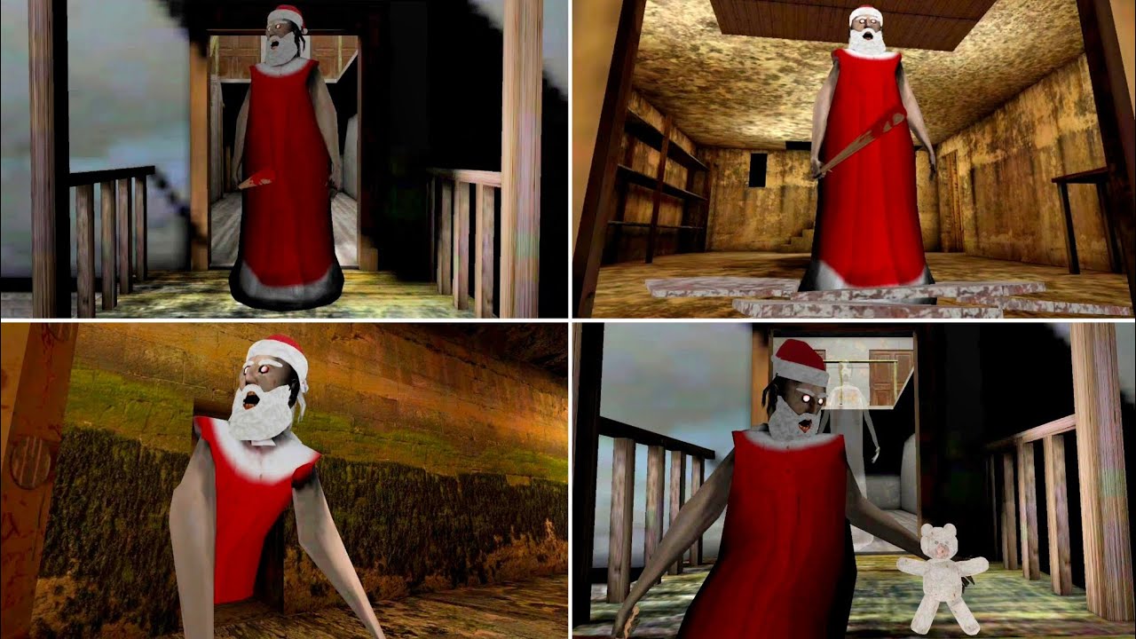 Granny New Update v1.8.8 Christmas Mode All Escape Endings | Granny v1.8.8 Christmas Mode