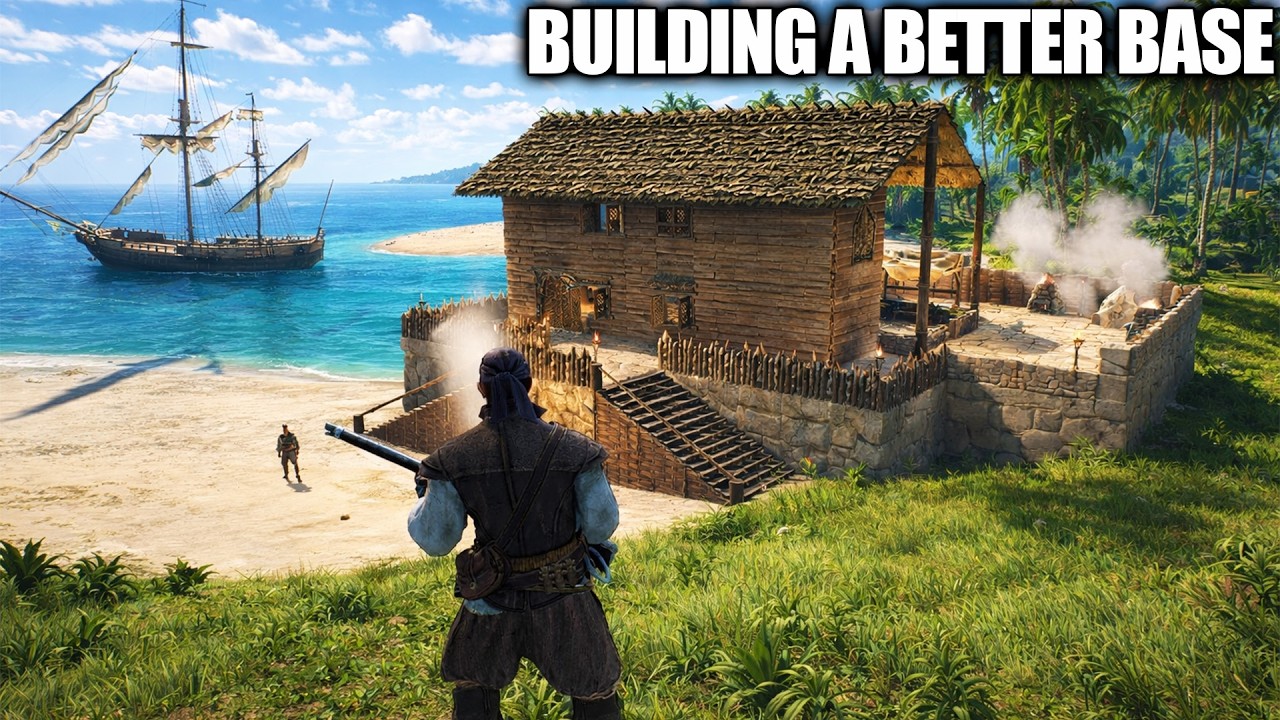 Building The Perfect Pirate Base in This Pirate Survival Game&hellip;