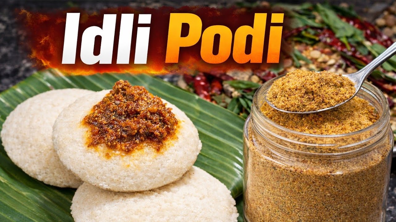 Idli podi recipe in tamil | Happy life