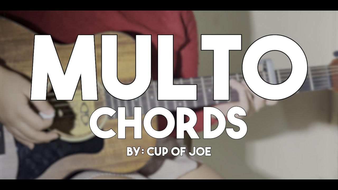 Easy Guitar Chords - Multo by Cup of Joe without bar chord