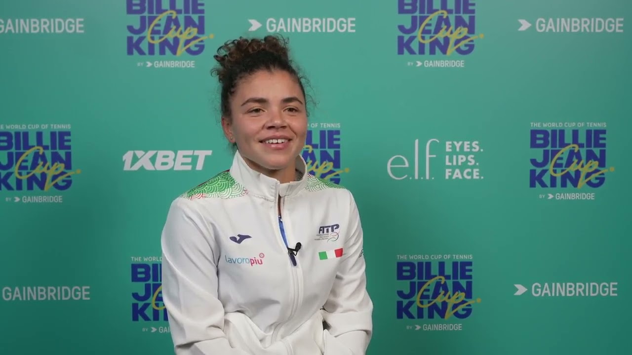 BJK Cup: Jasmine Paolini dopo il successo sugli Stati Uniti d'America