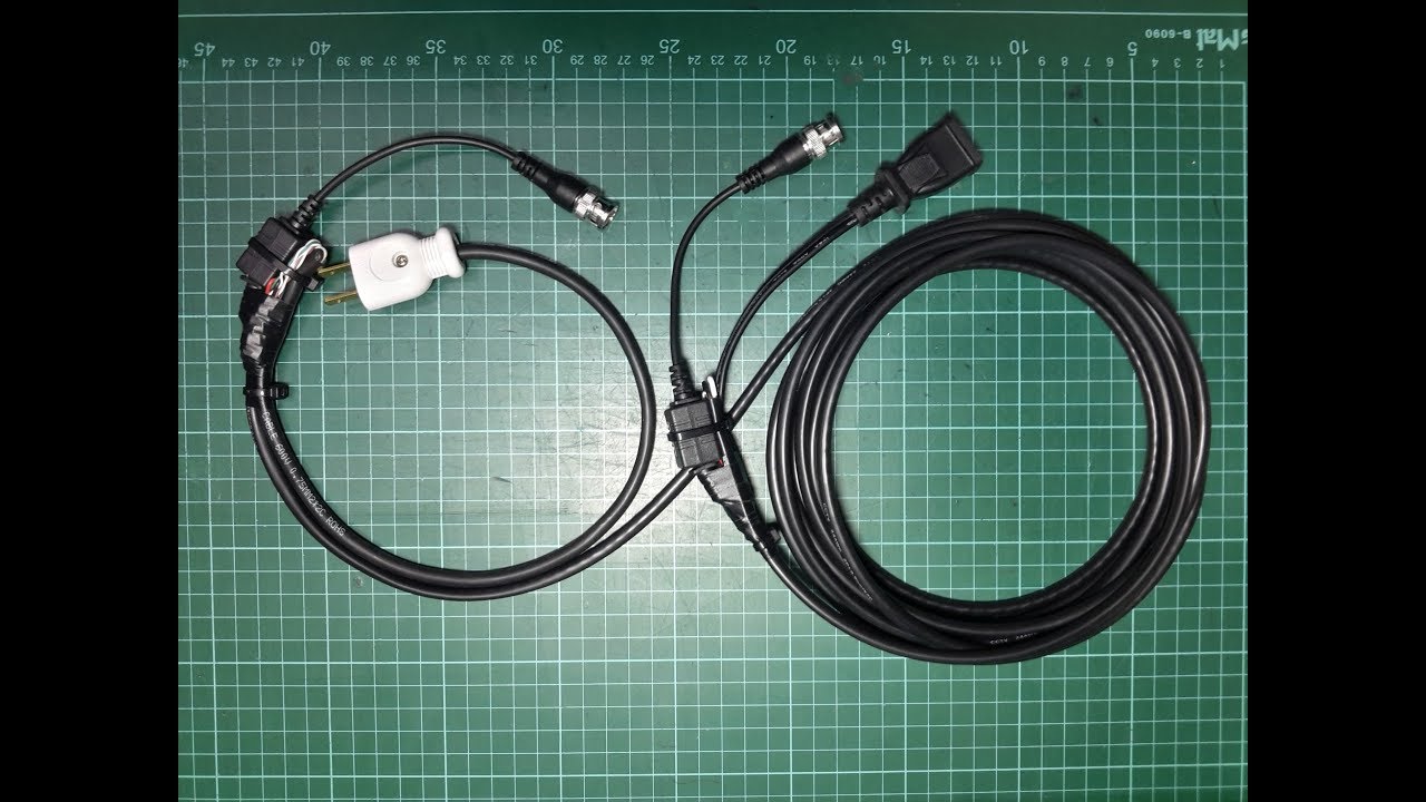監控專用線 2P+AC 一條線接1支攝影機