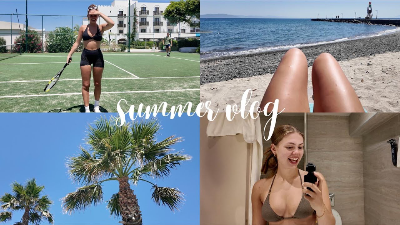 summer vlog: eine Woche Urlaub mit mir | jellefeline 🐚🧴👙