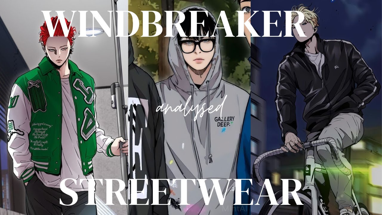 Windbreaker (Webtoon) Streetwear, Analysed