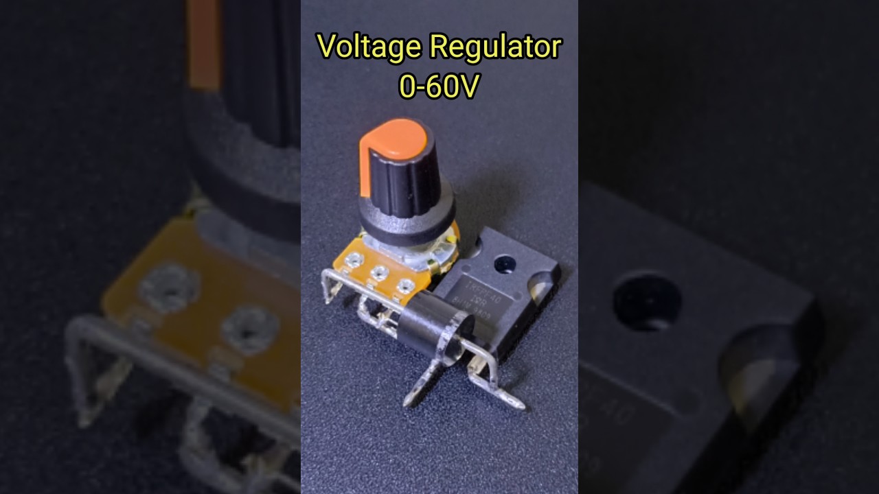 Adjustable Voltage Regulator Using Mosfet