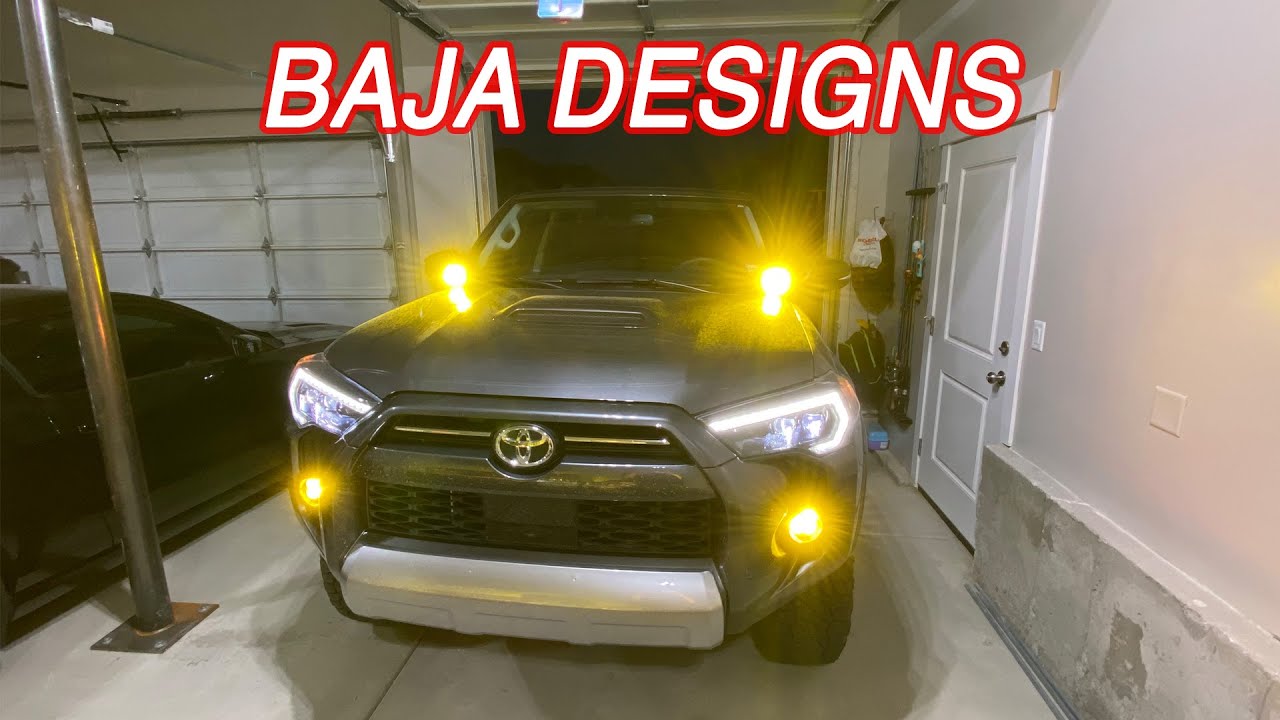 2020 4Runner Baja Designs Fog Lights and Ditch Lights Install