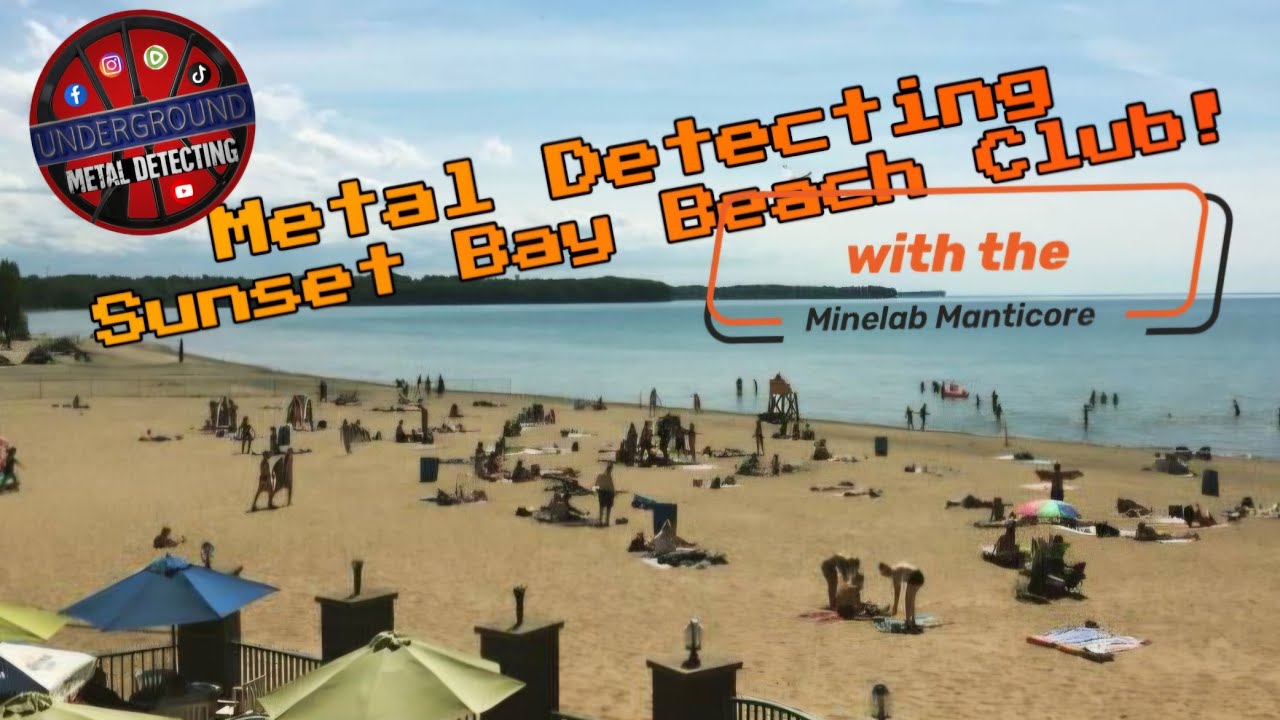 Быстрый поиск металлоискателем &mdash; пляжный клуб Sunset Bay рядом с Буффало, штат Нью-Йорк