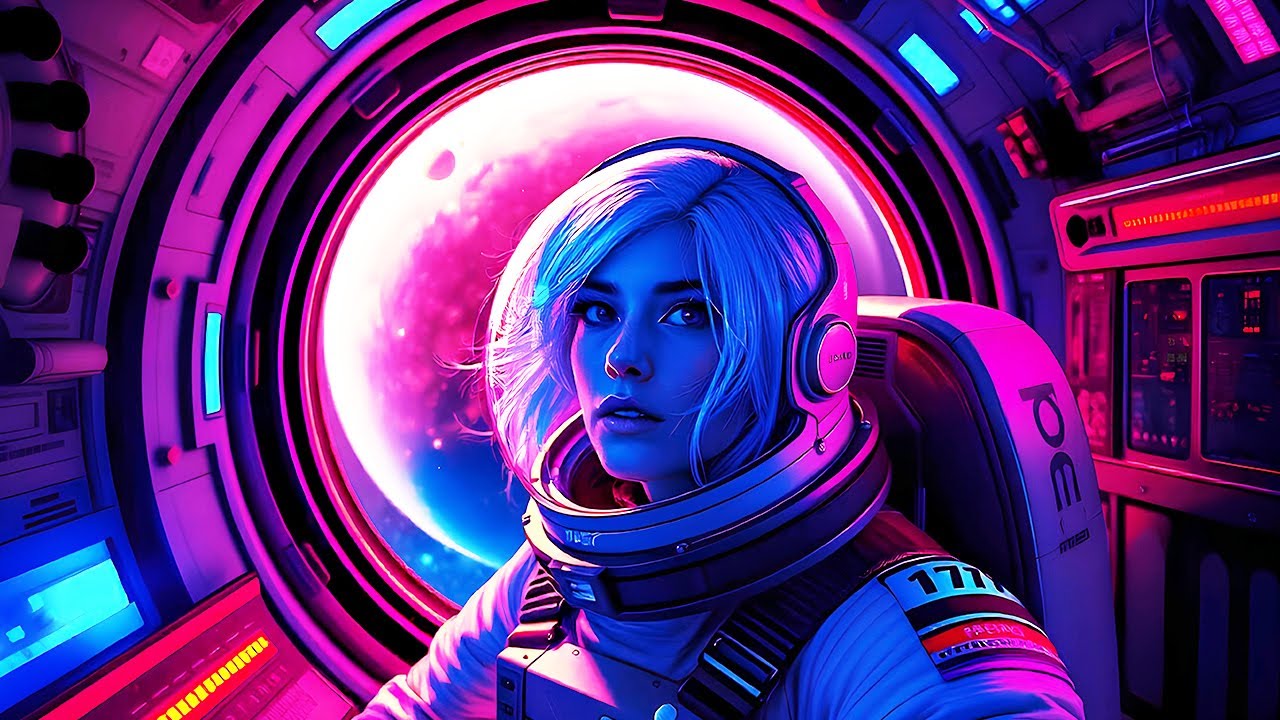 Synth Space Girl 🚀 | Synthwave | Synthesizer [SUPERWAVE]