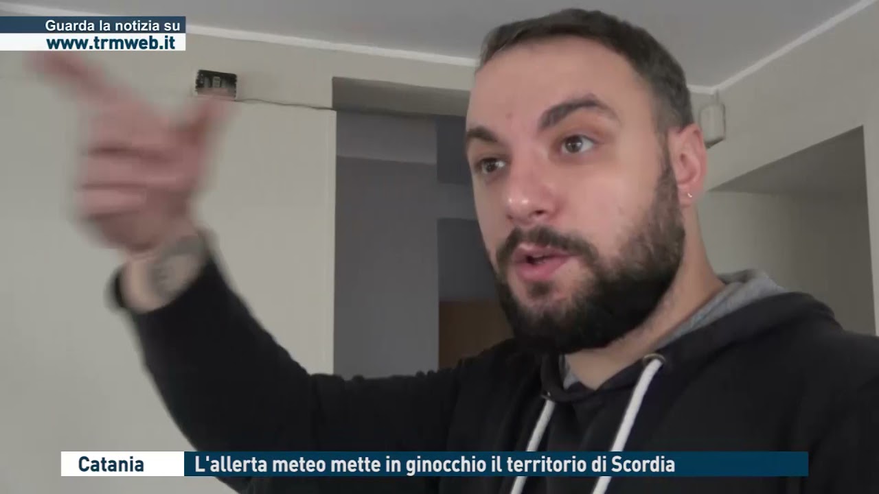 Catania - L'allerta meteo mette in ginocchio il territorio di Scordia