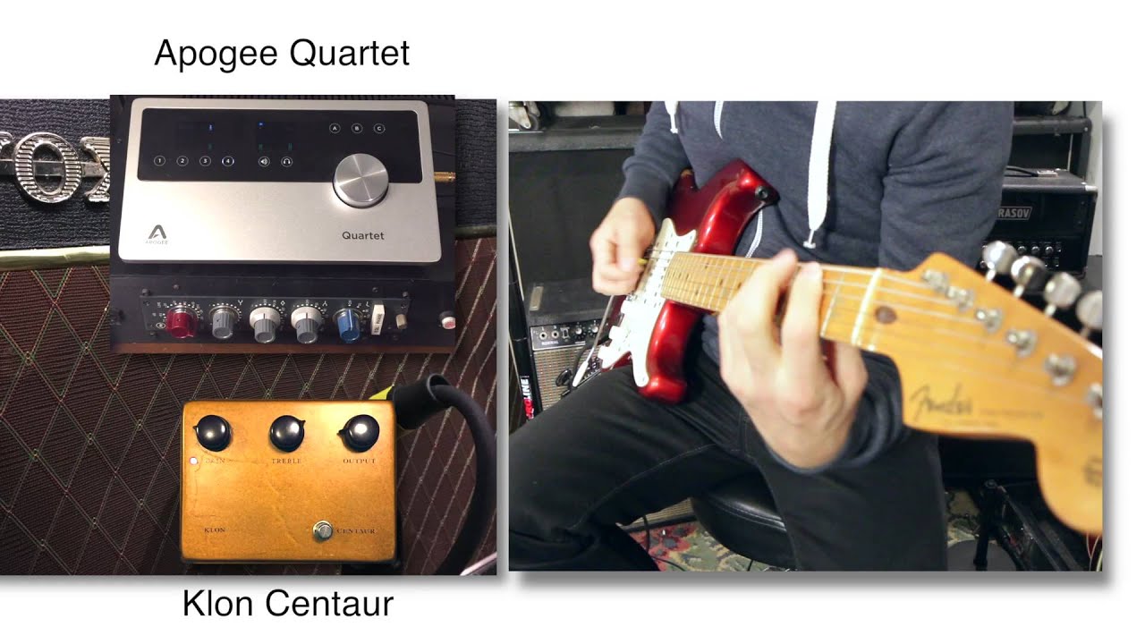 BAE 1073 vs Apogee Quartet (Electric Guitar)
