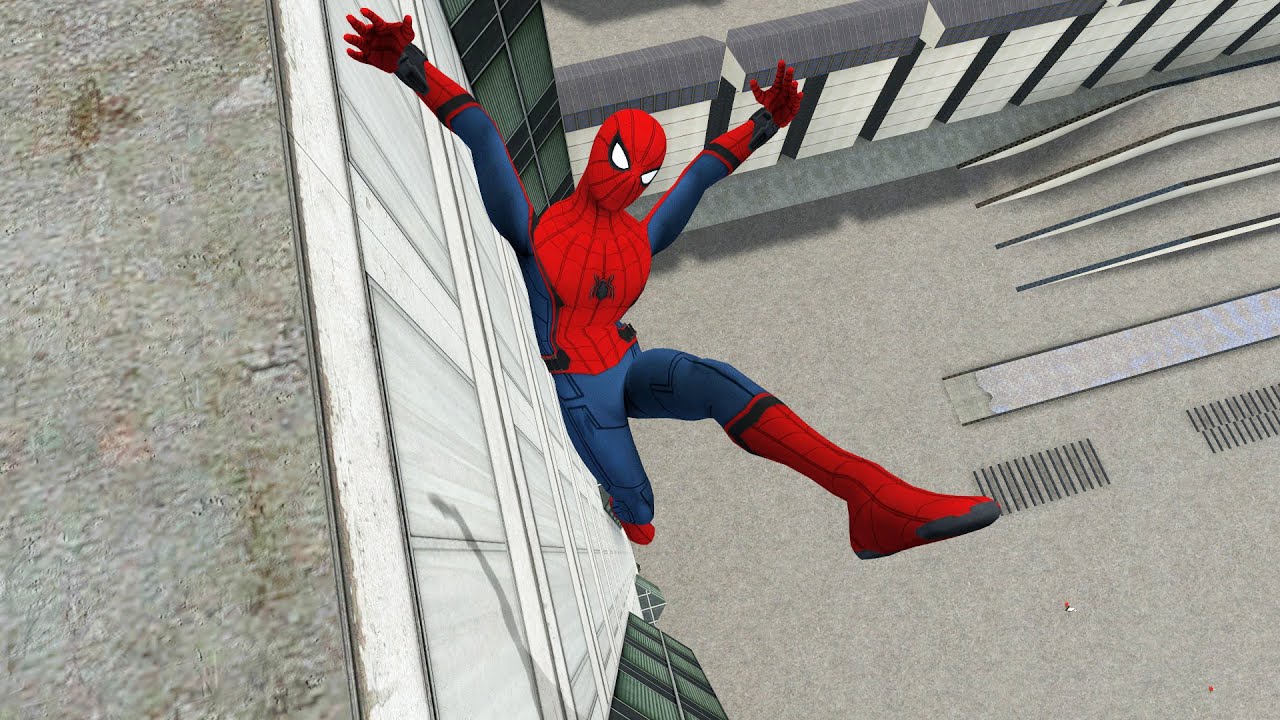 Gmod Spiderman Ragdolls vol.3