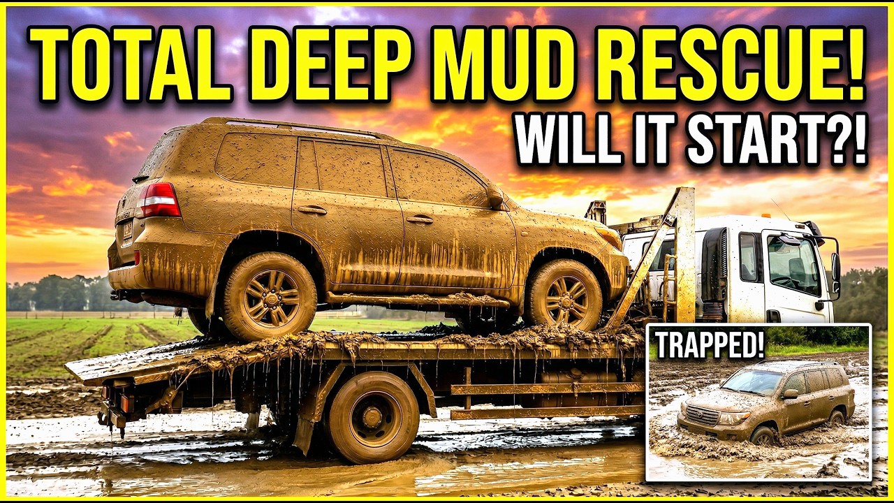 Land Cruiser Covered in Flood Mud | Full Restoration & Pressure Washing | ImpactRiders