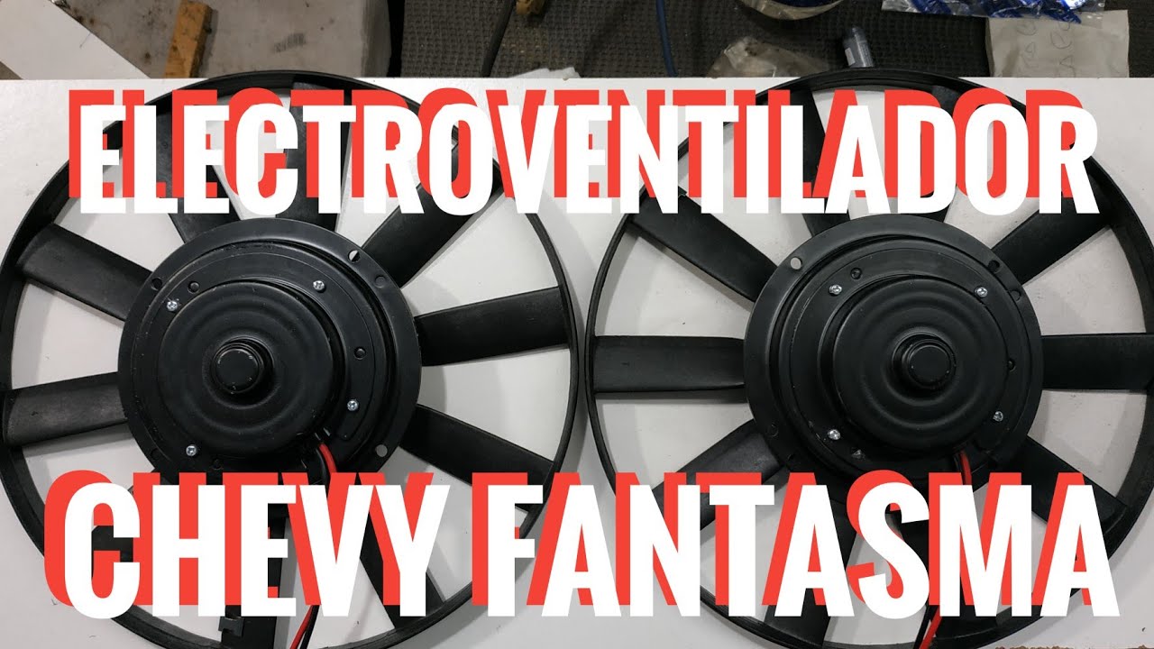 Paleta o electroventilador chevy serie dos - chevy nova.