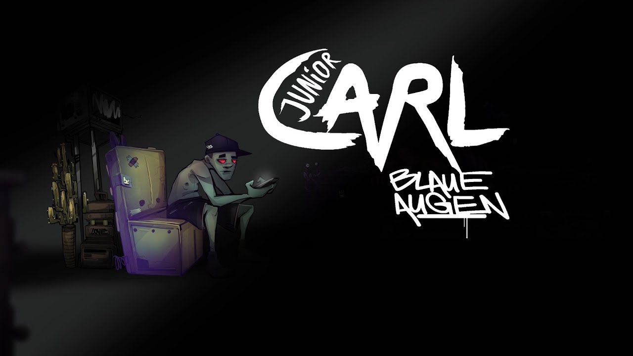 JUNIOR CARL - BLAUE AUGEN (LYRIC VIDEO)  (Prod. by Guido Craveiro)