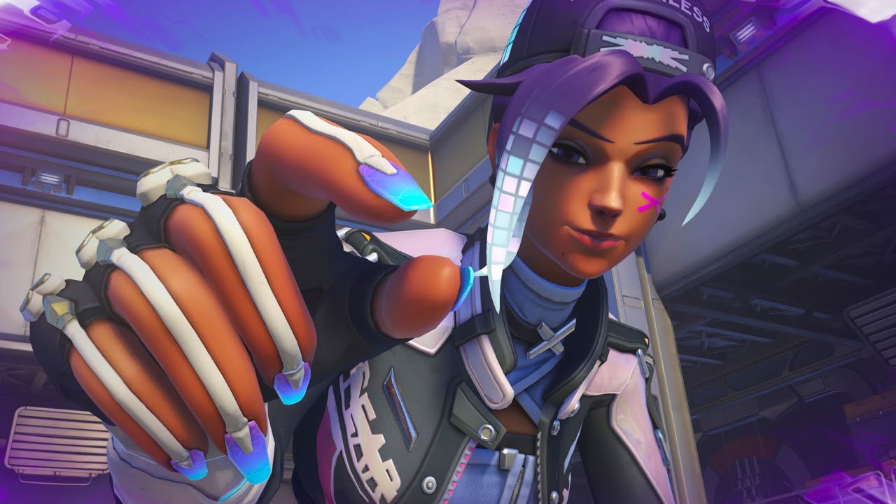 NEW Antifragile Slay Star LE SSERAFIM Sombra Skin Showcase | Overwatch 2