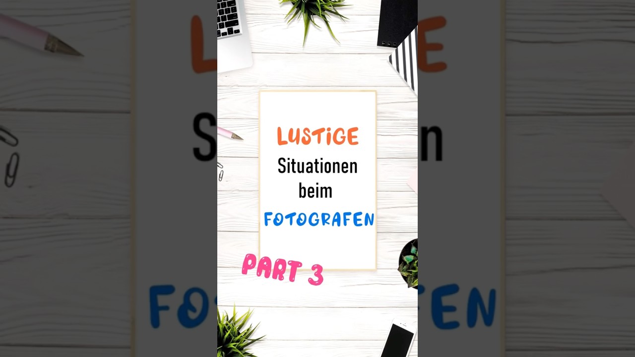 Lustige Situationen beim Fotografen 📸 - Part 3