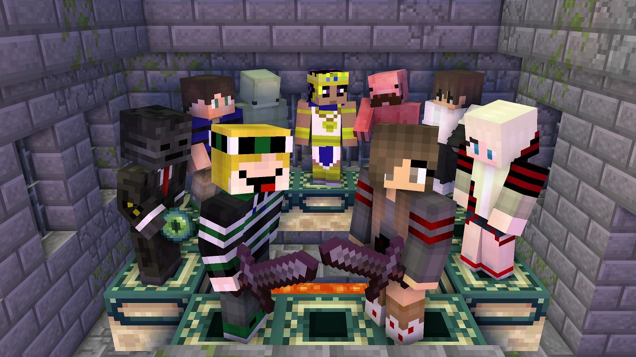 9 ютуберов проходят Minecraft на скорость, но 2 из них — шпионы.