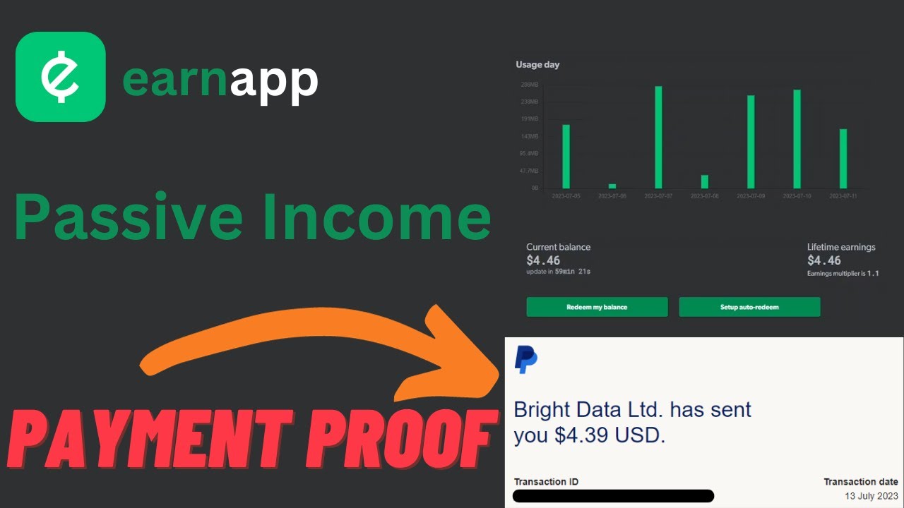 EarnApp Review - Earn Passive Income (With Payment Proof)
