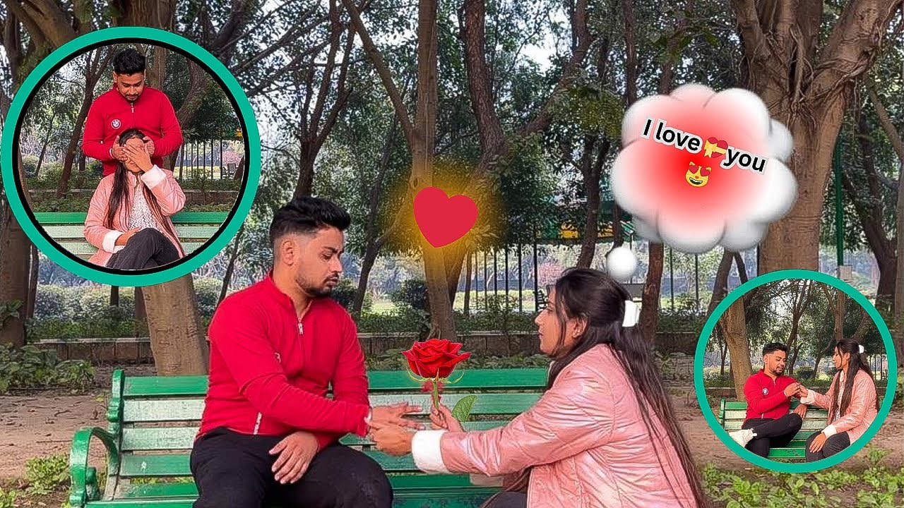 Proposing Prank On Ashish 🌹 🥰|| Finally ख़ुशी के  दिल की बात आया सामने ❤️😍|| 