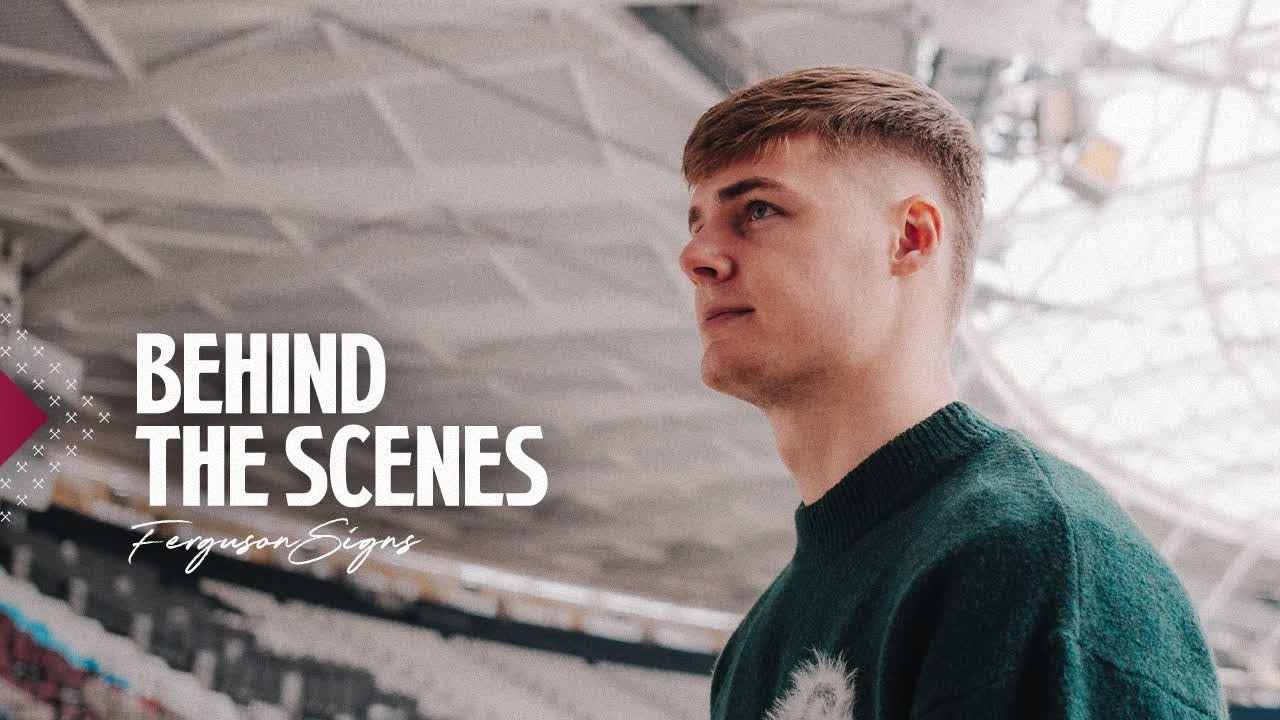 Evan Ferguson's First Day At West Ham ⚒️ | Behind The Scenes 🎥