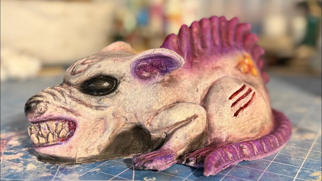Making my own latex Halloween prop