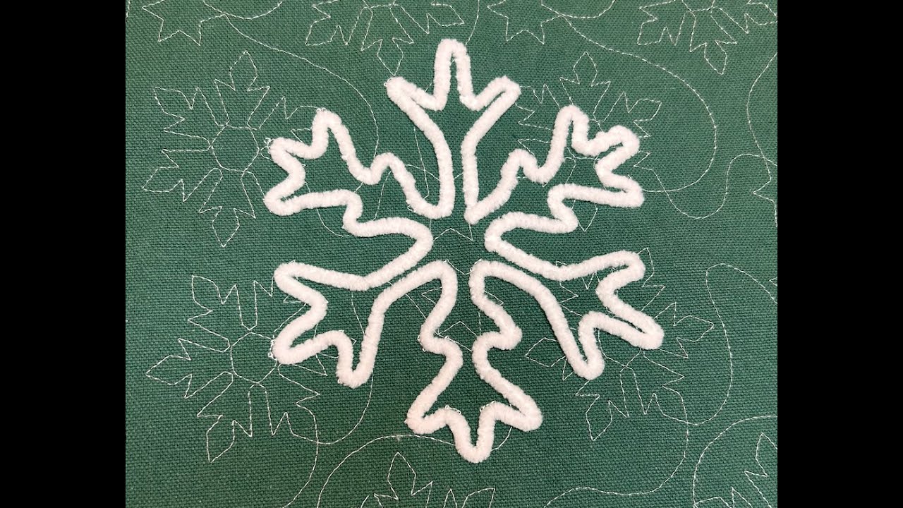 Embroidery Yarn Couching