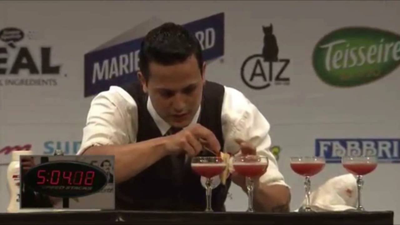 Raul Guzman - World Cocktail Championship Tokyo 2016 - Clasificacion