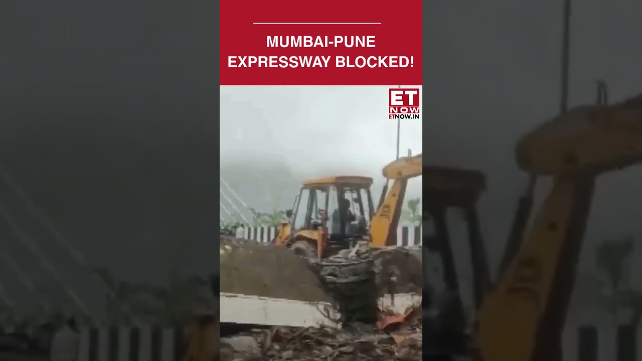 Mumbai-Pune Expressway Chaos! Landslide Near Tunnel 2 Triggers Massive Traffic Jam | Top News
