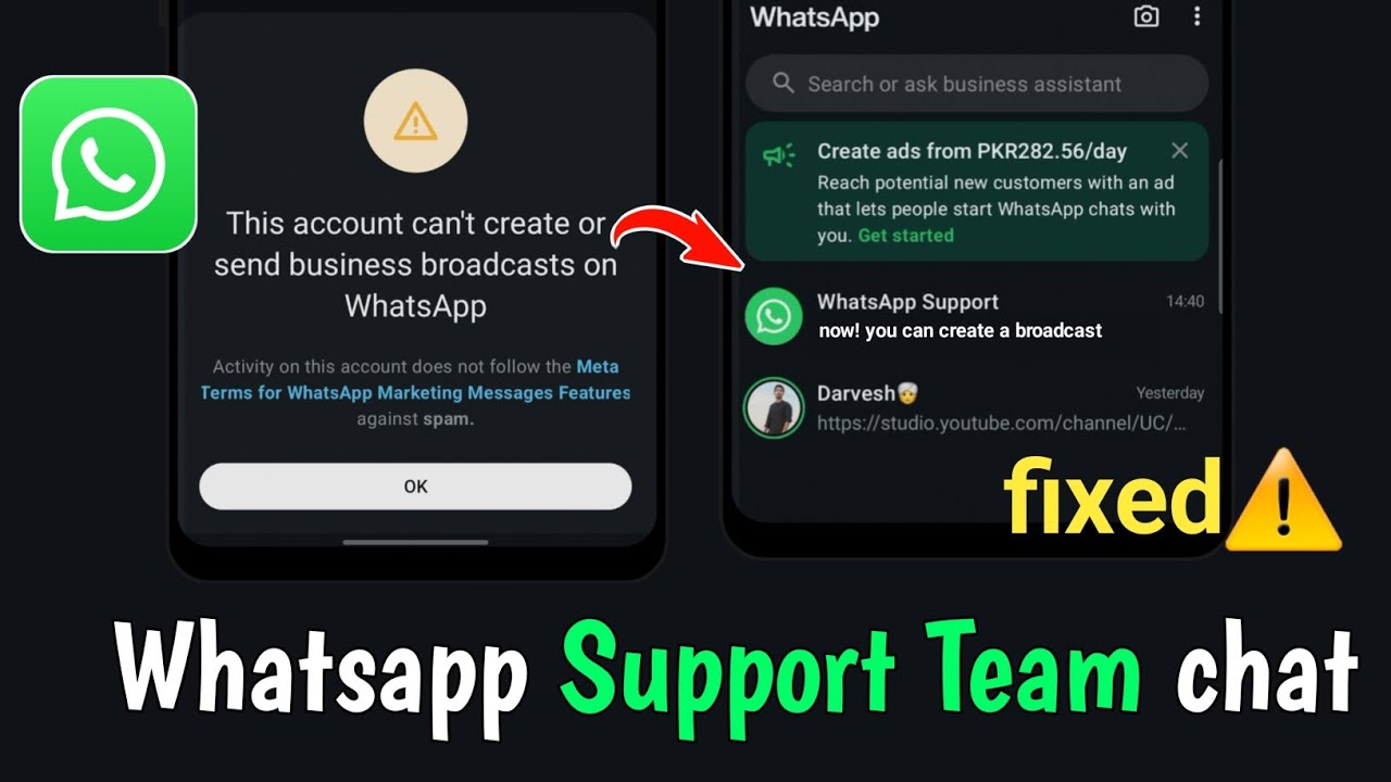 WhatsApp Business Broadcast Problem Fix | Business Message Not Sending | WhatsApp Broadcast isue fix