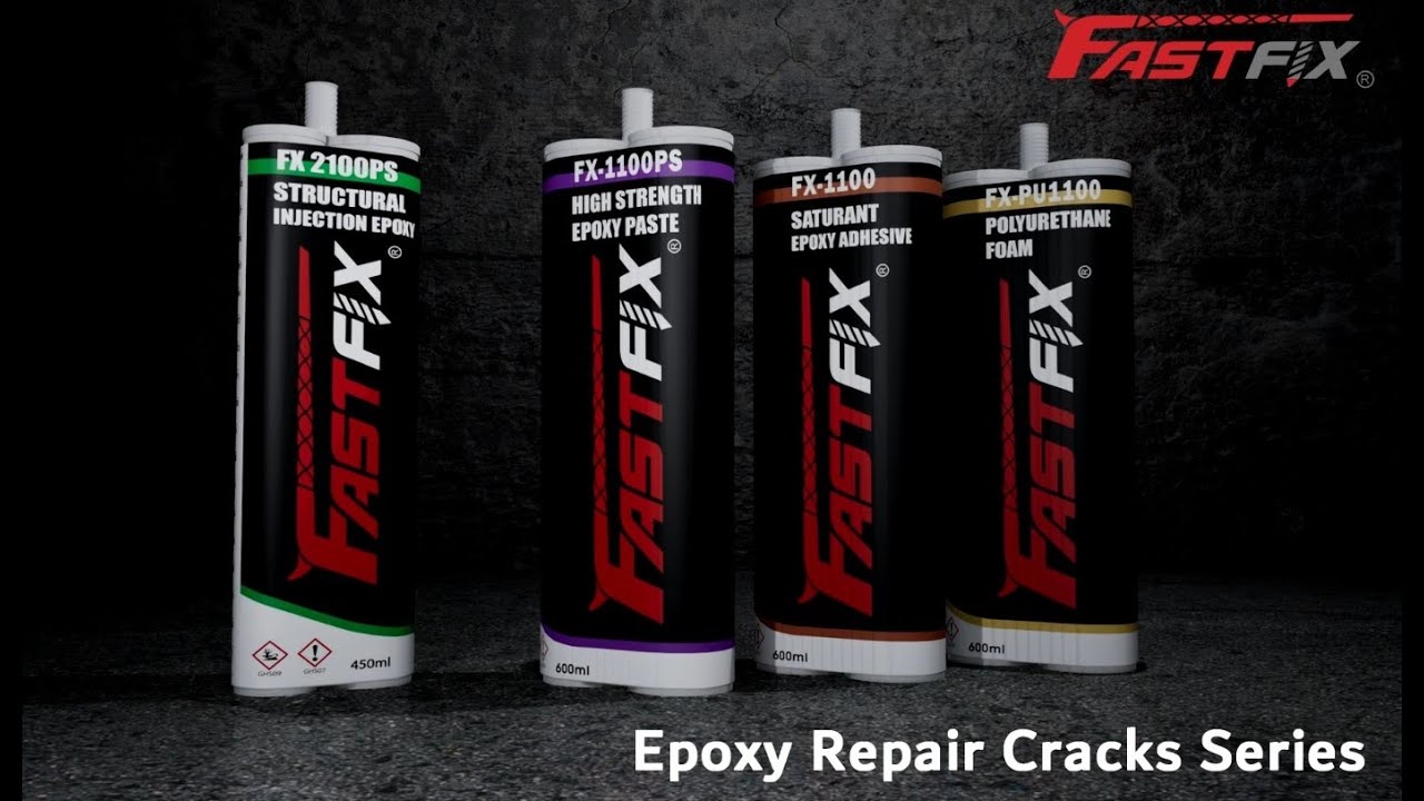 How to repair the cracks with FASTFIX-IT Epoxy Repair Cracks Series Products