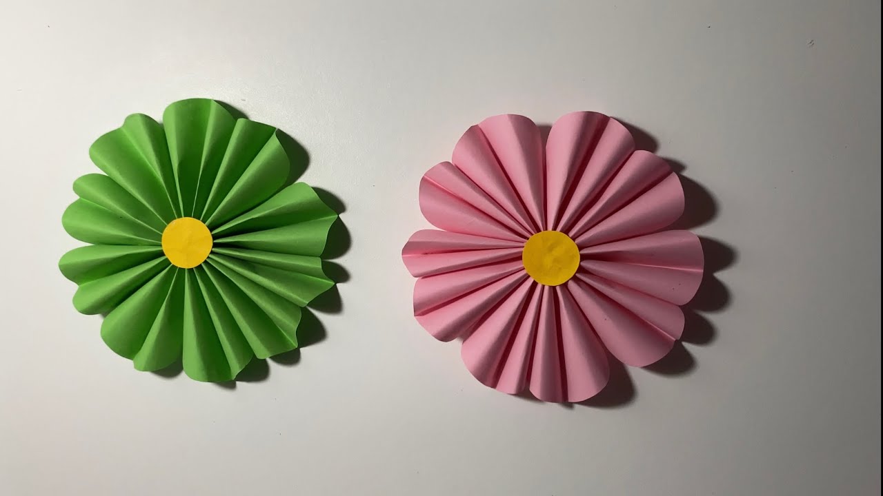 Comment fabriquer une fleur très facile en papier #diy #flowers 