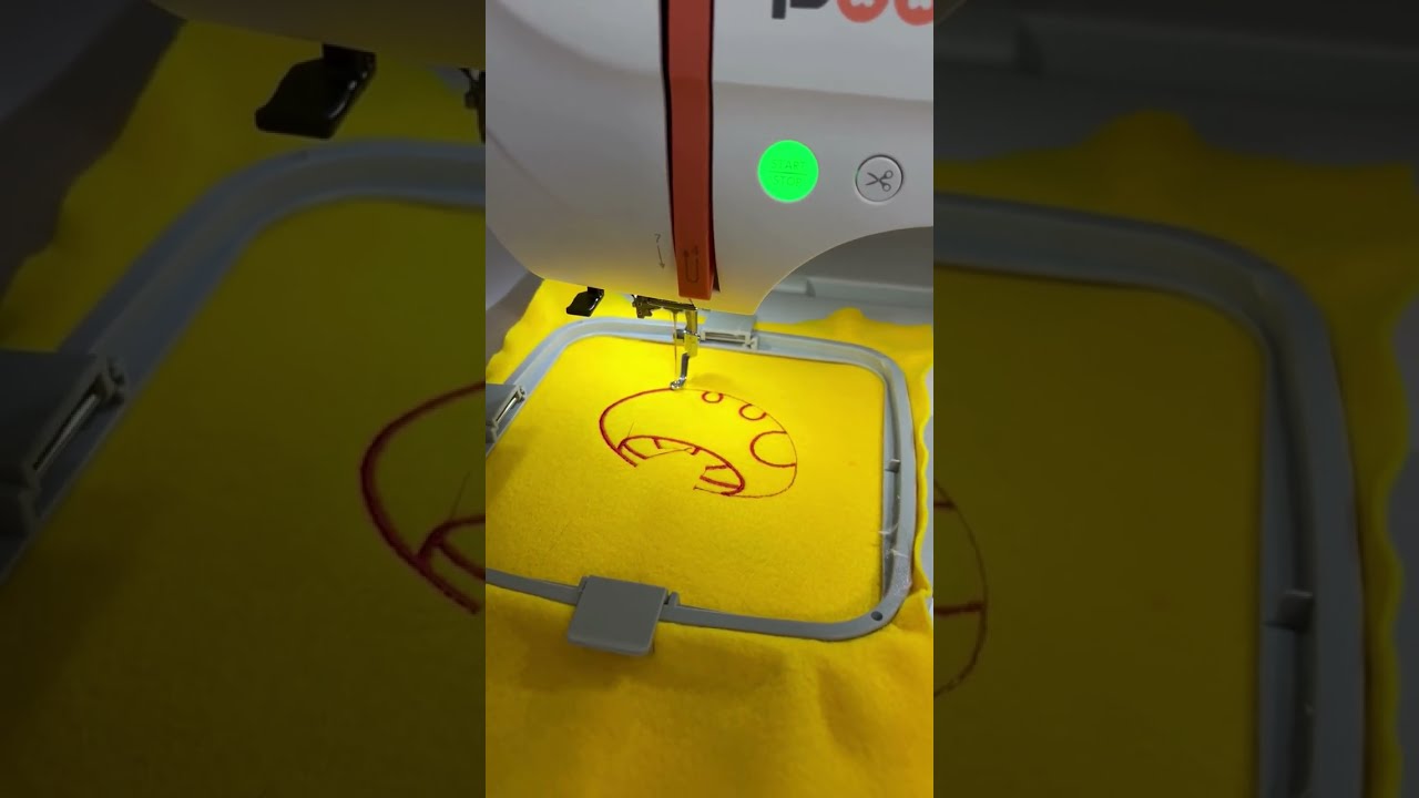 Stitches N Tales w/Roo-Setting up my Poolin and stitching my first embroidery. Success or Failure!