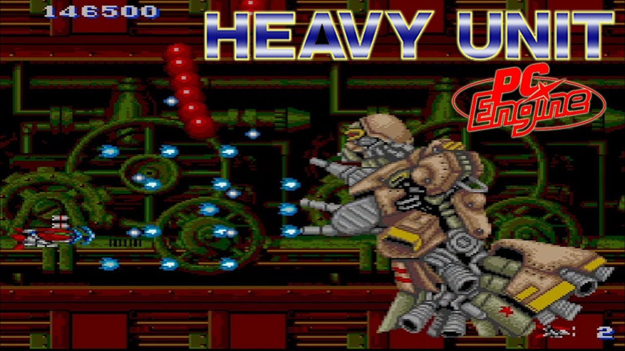 PC Engine ヘビーユニット / HEAVY UNIT - Full Game