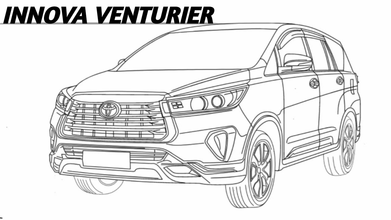 SKETCH INNOVA VENTURIER 2021  #INNOVA #REBORN  #TOYOTA