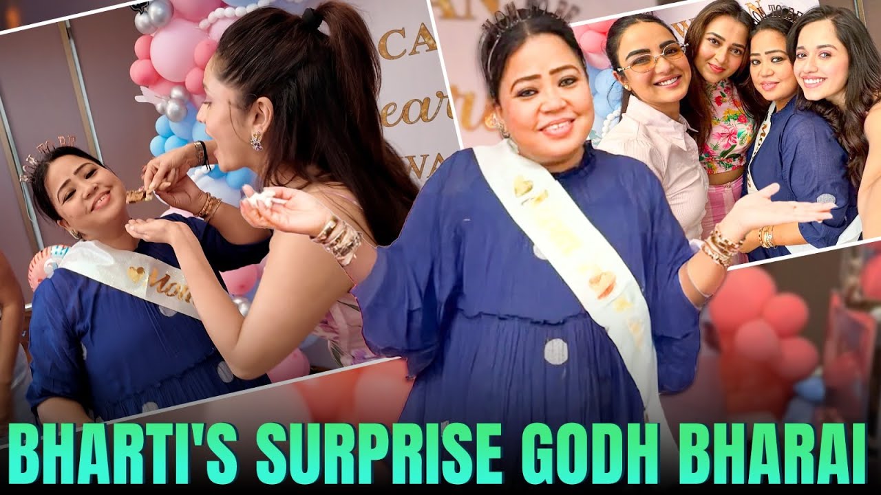Bharti Singh Ki Surprise Godh Bharai With Her Laughter Chef Family! 