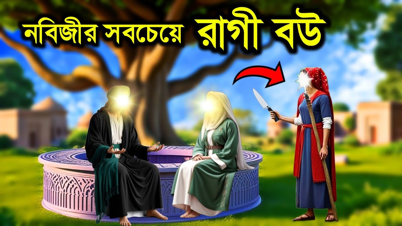 স্ত্রী রাগ করলে রাসুল (সা.) কী করতেন? | হযরত হাফসা (রাঃ) এর জীবনী | ইসলামিক কাহিনী | নফস