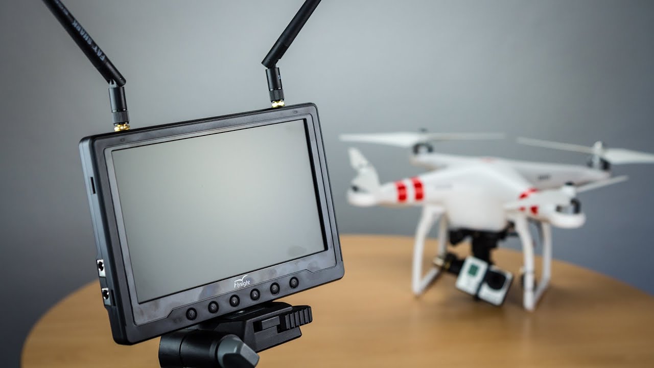 DJI Phantom 2 #24 - Black Pearl FPV Monitor