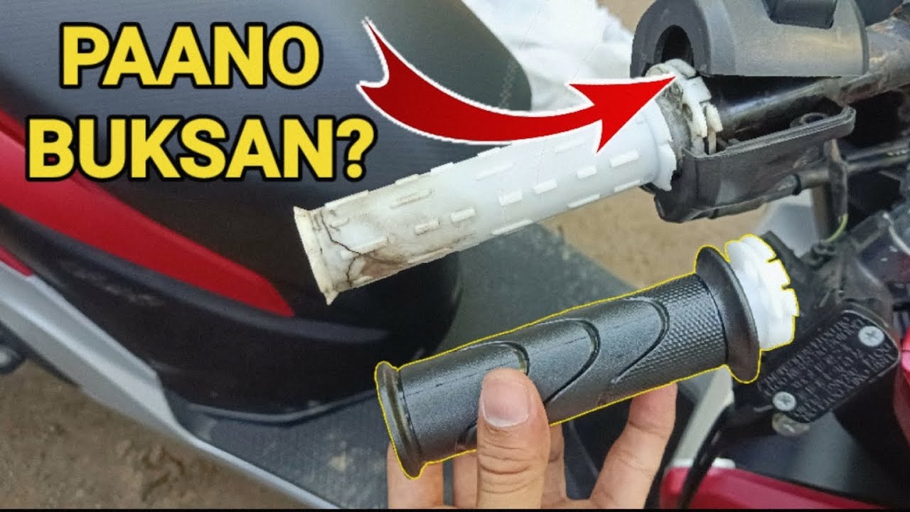 Paano magpalit ng Handle Grip Ng Honda Click