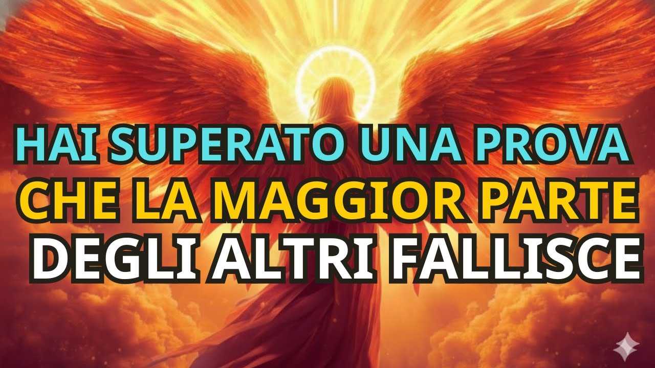 PRESCELTO: DIO TI STA RICOMPENSANDO DOPO UNA GRANDE PROVA