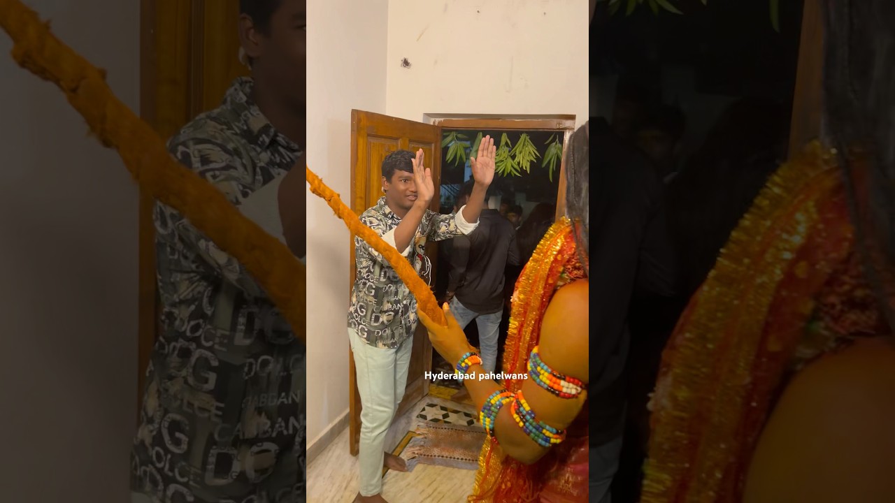 Potharaju Beating video viral #bonalu2025 #hyderbadbonalu #ytshorts #trendingshorts #bonalu #dance