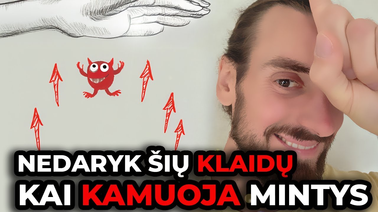 Kaip I&scaron;eiti I&scaron; Nerimo, Streso, Įtampos, Baimės, Kaltės Minčių - Nedaryk &Scaron;ių Klaidų...
