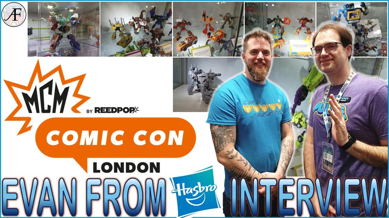Интервью с Эваном Бруксом (Hasbro) на MCM Comic Con London 2025 #Transformers #HasbroPulse #MCMCo...