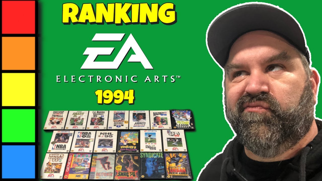 Ranking All EA Games from 1994 for the Sega Genesis
