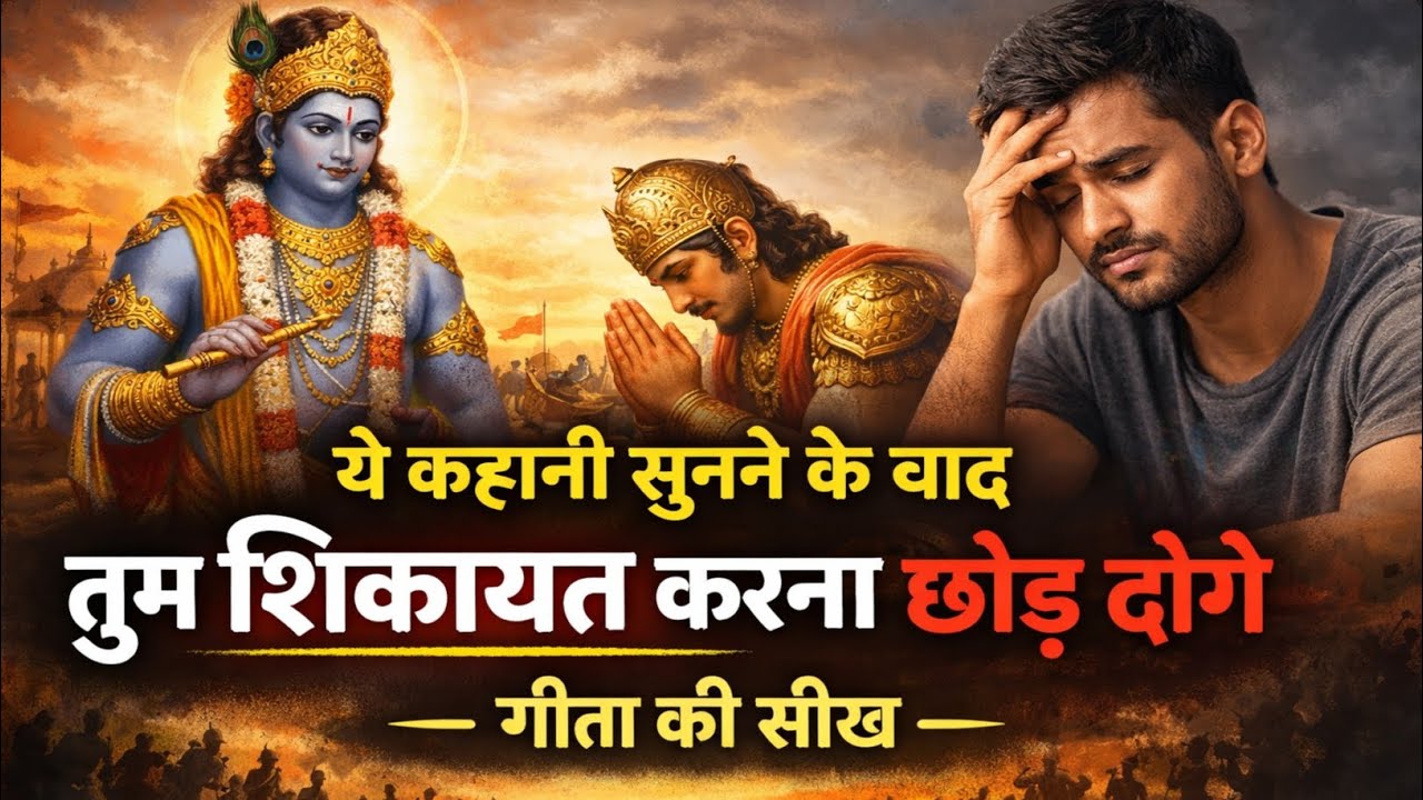🔴 ये कहानी सुनने के बाद तुम शिकायत करना छोड़ दोगे – गीता की सिख |#motivational kahani 2026,#video 