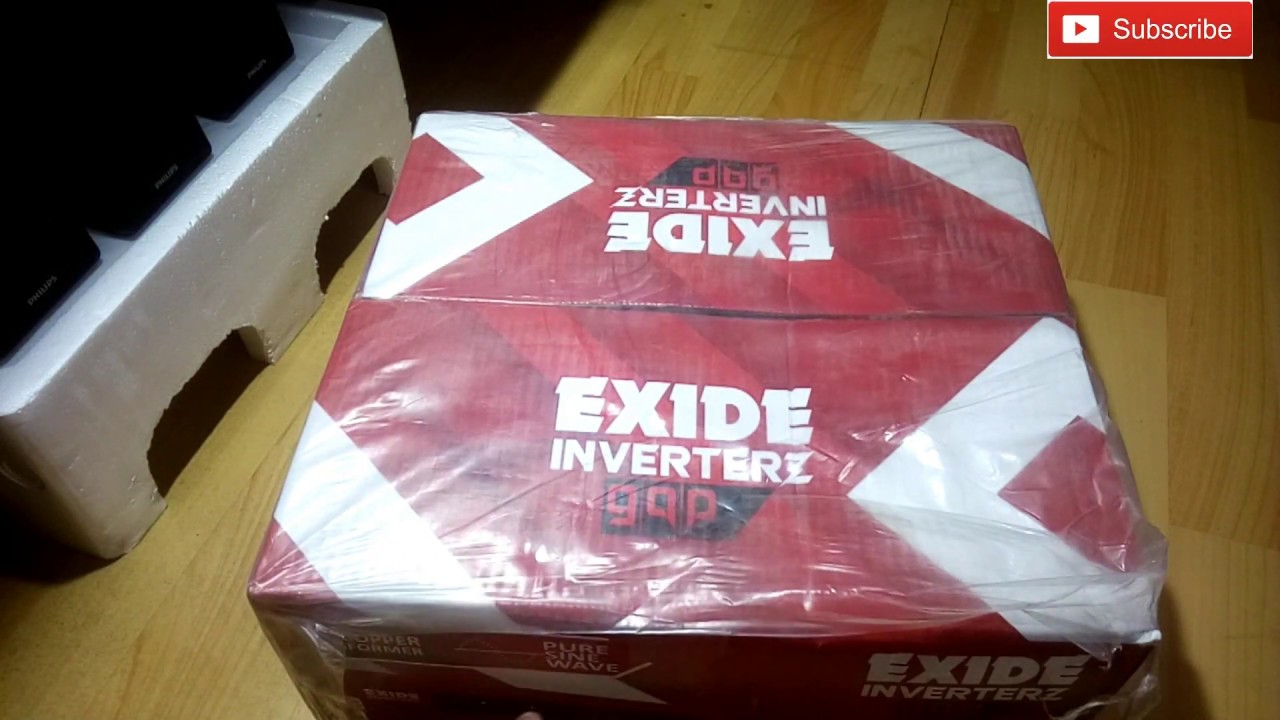 Exide Pure Since Wave Inverter Unboxing & Overview