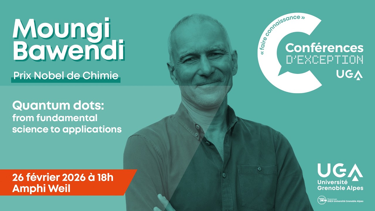 Conférence d’exception avec Moungi Bawendi, prix Nobel de chimie