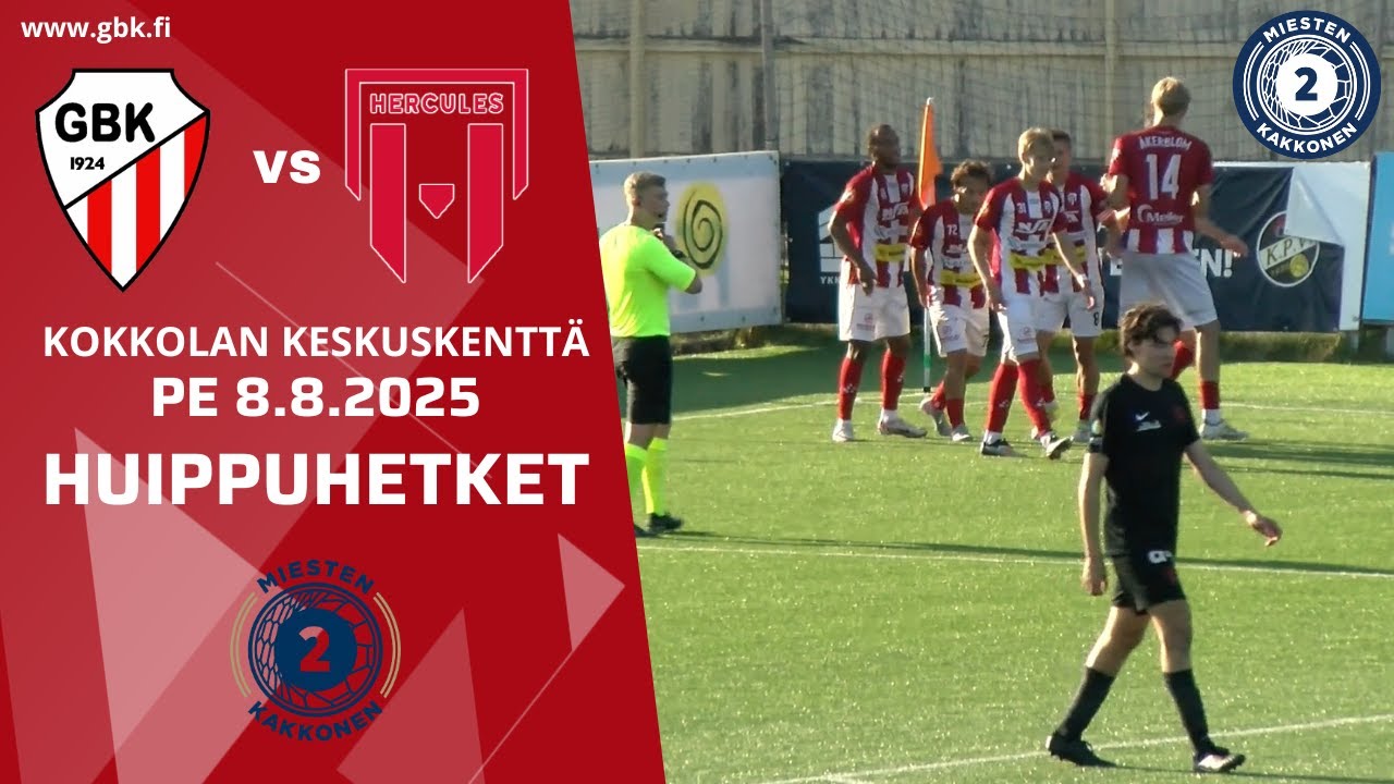 GBK - Hercules pe 8.8.2025 | Huippuhetket