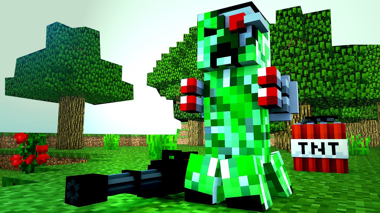 Minecraft: CREEPER ROBÔ! (Build Battle)
