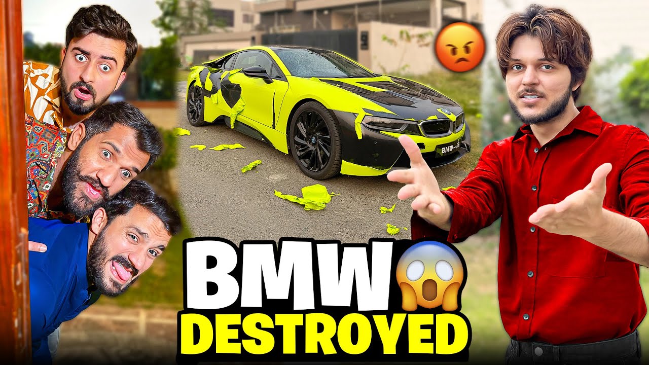 We destroyed Nadeem Nani wala ki BMW😱Misunderstanding hogai🙏🏻