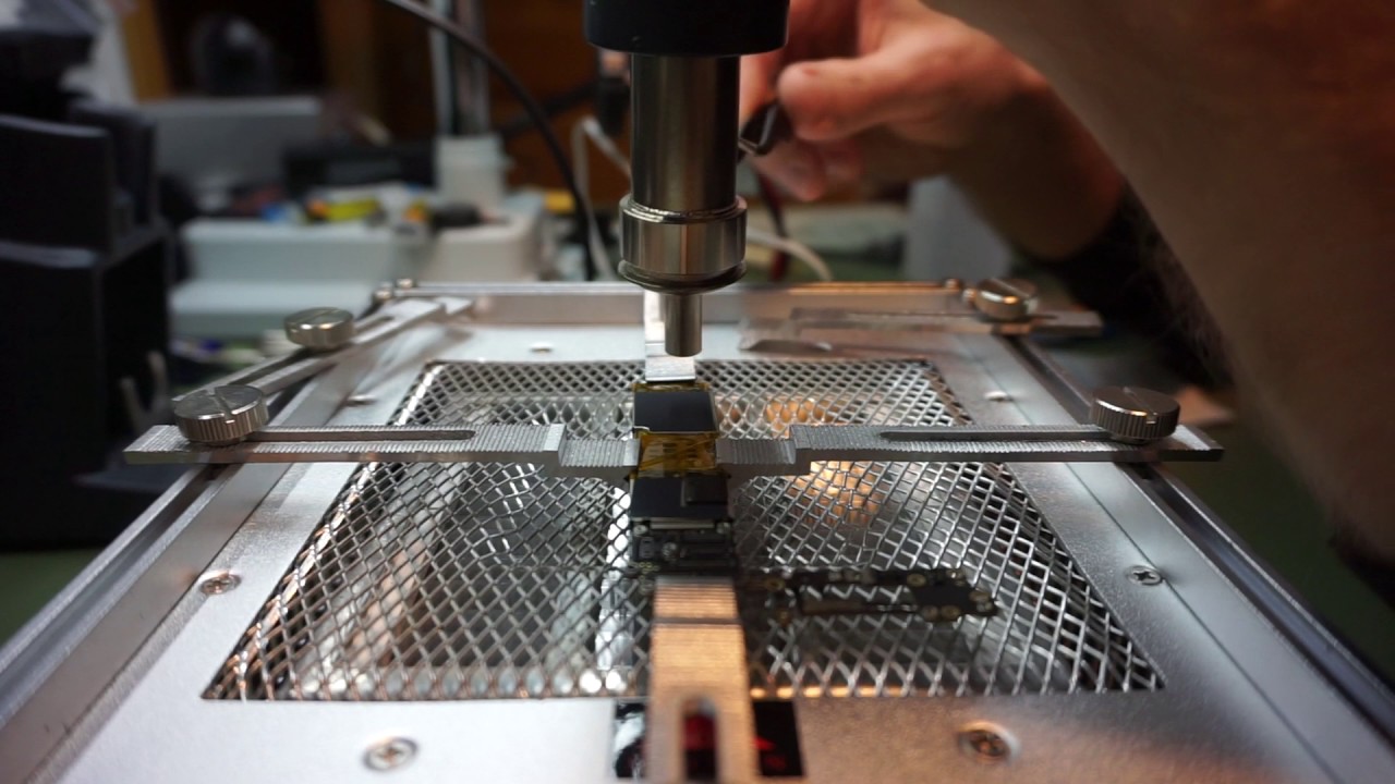 iFixThis.pl - remove second metal shield from motherbaod of iphone6